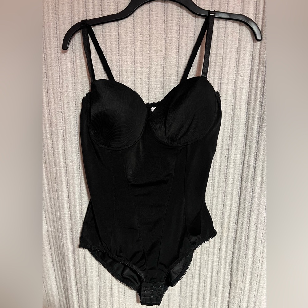 Elegant Black Shapewear Bodysuit